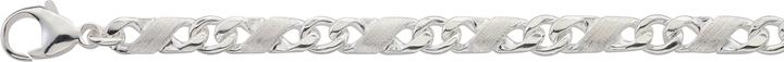 Bijou Classic Collier 8er-Kette poliert/sattiniert 55 cm (Silber)