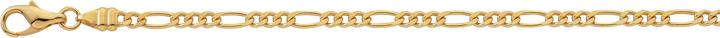 Bijou Classic Collier Figaro geschliffen 50 cm (Gold)