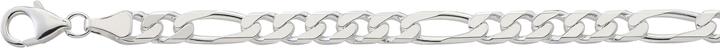 Bijou Classic Collier Figaro geschliffen 55 cm (Silber)
