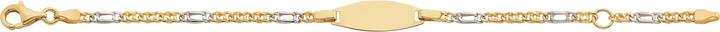Caroussel ID-Bracelet Fantasie 14 cm (14 cm, Gold)
