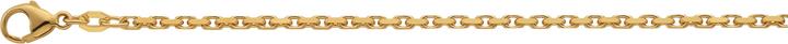 Bijou Classic Collier Anker geschliffen 55 cm (Gold)