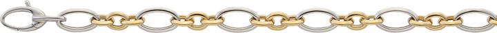 Bijou Classic Collier Fantasie halbmassiv 45 cm (Gold)