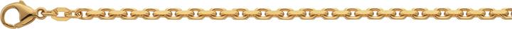Bijou Classic Collier Anker geschliffen 50 cm (Gold)