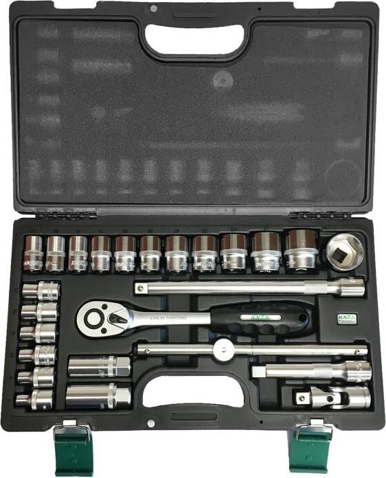 Immagine prodotto Honiton Set di dadi e cricchetto 25 pezzi 1/2