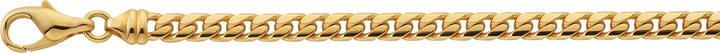 Bijou Classic Bracelet Panzer diamantiert 19 cm (19 cm, Gold)