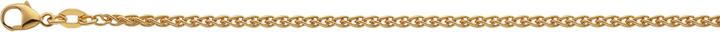 Bijou Classic Bracelet Zopf 19 cm (19 cm, Gold)