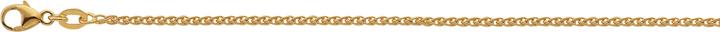 Bijou Classic Collier Zopf 45 cm (Gold)