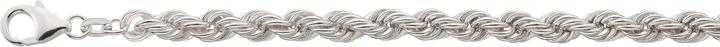 Bijou Classic Bracelet Fantasie 21 cm (21 cm, Silber)