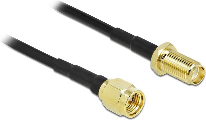 Actual product image Delock Antenna cable LTE/5G, CFD/LRM100 SMA to SMA, 7.5 m (0.99 dB, Antenna cable)
