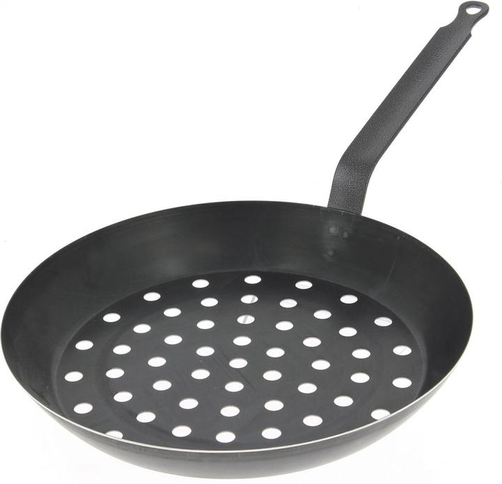 Produktbild de Buyer Maronipfanne (28 cm, Bratpfanne, Eisen)