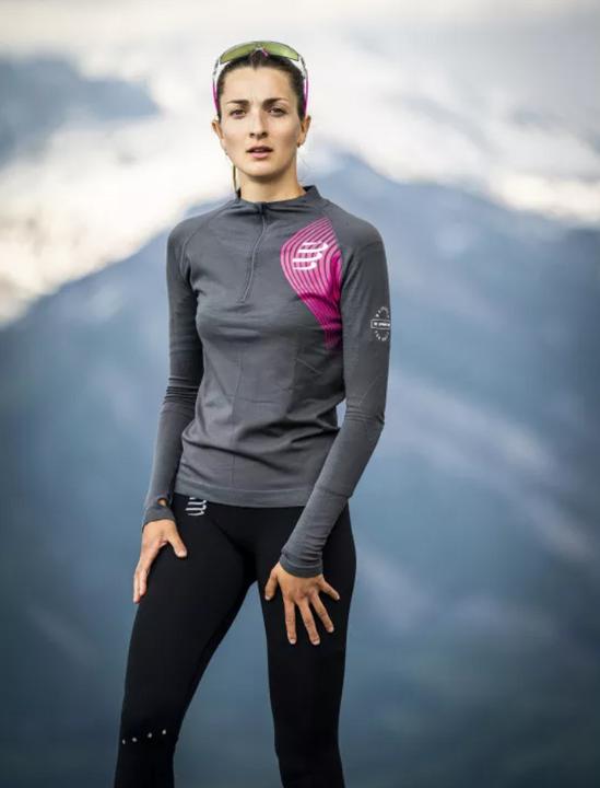 Actual product image Compressport Winter Trail Postural LS Top W (S)