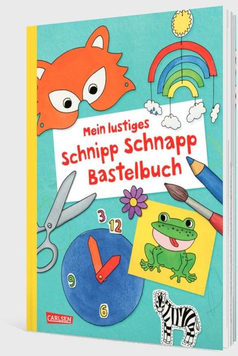 Produktbild Mein lustiges Schnipp Schnapp Bastelbuch (Deutsch, Andrea Pöter, 2024)