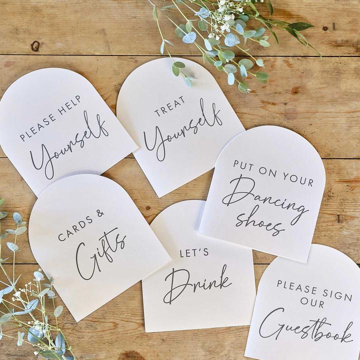 Actual product image Ginger Ray Wedding card tags