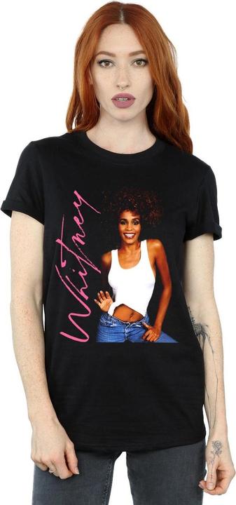 Immagine prodotto Whitney Houston Whitney Smile Maglietta Ampia Donna (4XL)