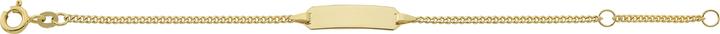 Immagine prodotto Caroussel ID-Bracelet Panzer geschliffen 14 cm (14 cm, Oro)