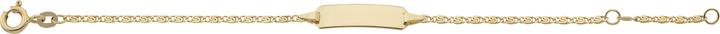 Immagine prodotto Caroussel ID-Bracelet Schneckenpanzer 14 cm (14 cm, Oro)
