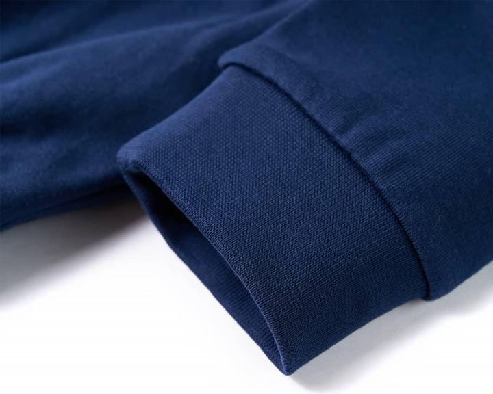Immagine prodotto VidaXL Felpa con cappuccio per bambini blu navy 128,Materiale: 95 (128)
