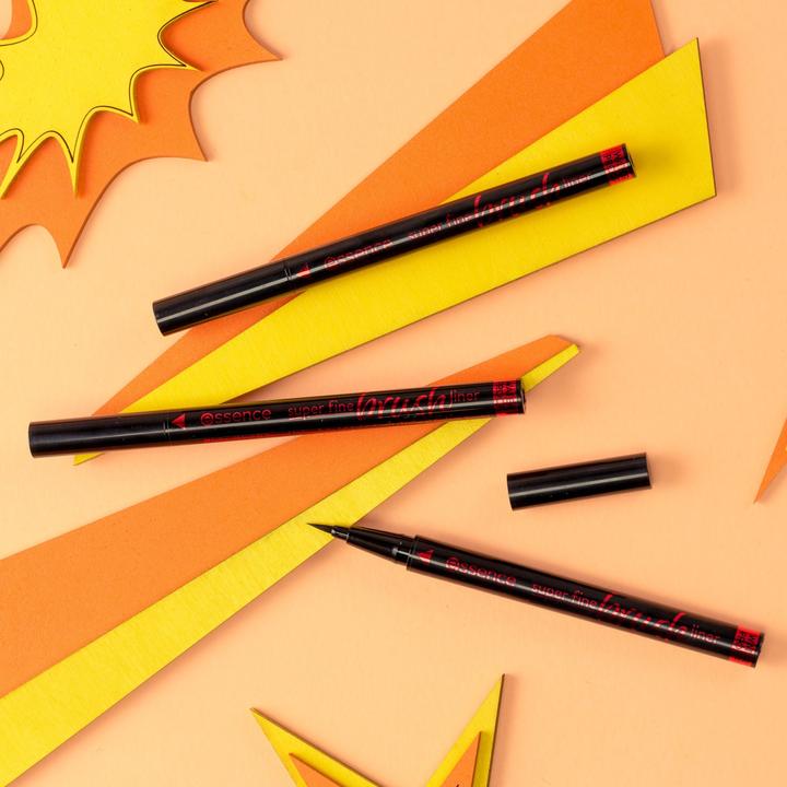 Image du produit essence Eyeliner Super fine brush liner waterproof Black (Noir)