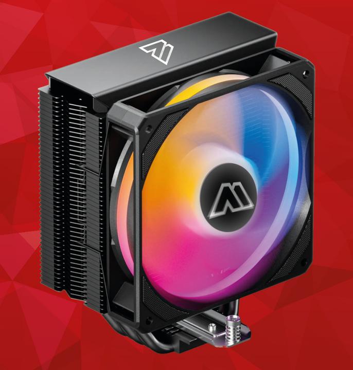 Actual product image Mecharite 3002448 computer cooling system Processor Heatsink/Radiatior Black 1 pc(s)