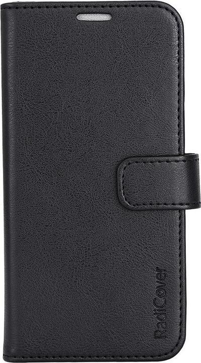 Produktbild Radicover Radiation Protection Wallet Vegan Leather iPhone 15 Flipcover Black PU (Apple iPhone 15)