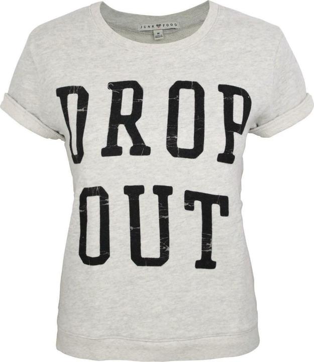 Junk Food Drop Out Pullover Top kurzärmlig