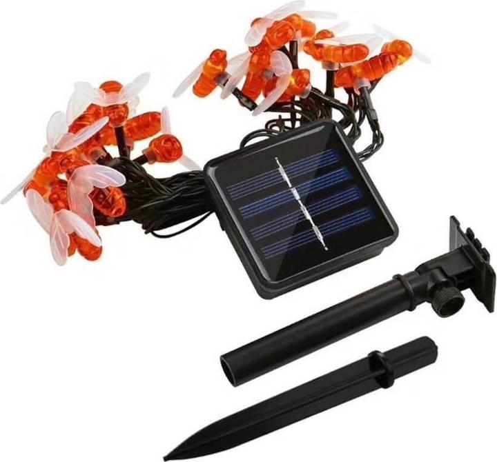 Image du produit Cover-Discount Guirlande lumineuse solaire LED Abeilles (6.50 m)