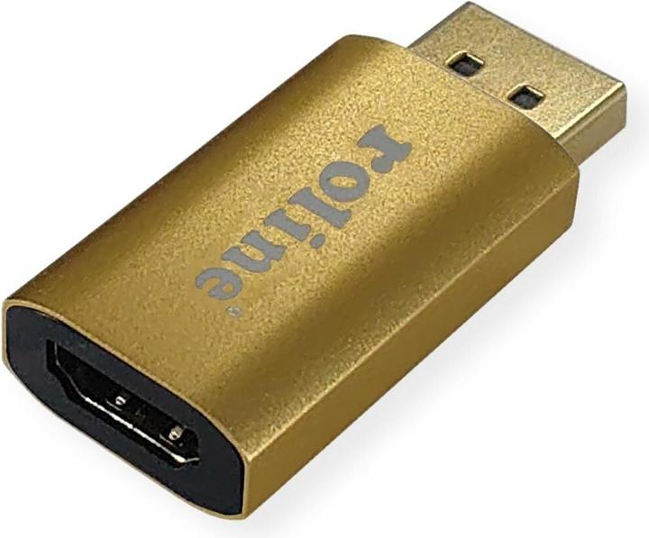 Produktbild Roline GOLD 4K DisplayPort-HDMI Adapter, v1.2, DP ST (HDMI, 5.02 cm)