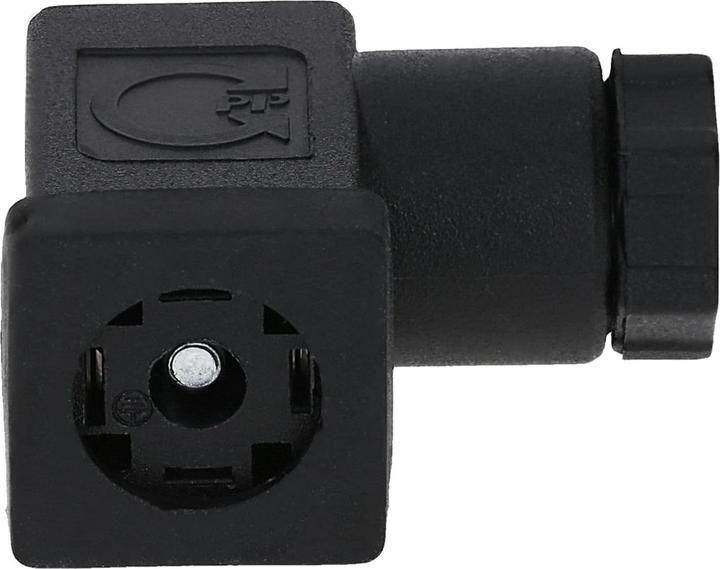 Produktbild Kalitec 5 Stück Ventilstecker Bauform C schwarz 4 polig I Kontaktfläche 15,5 x 15,5 mm² I PG7 I Kont