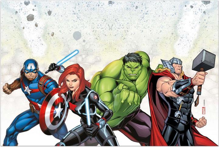 Immagine prodotto Qualatex Nappe de fête Avengers (180 x 120 cm)