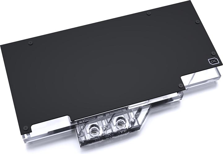 Actual product image Alphacool Iceblock Aurora GPX-N RTX 3090/3080 ROG Strix with Backplate - Acrylic + Nickel