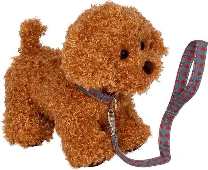 Actual product image Die Spiegelburg Sammy the poodle with lead 20cm (20 cm)