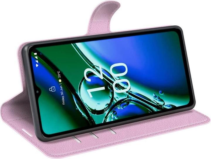 Image du produit Cover-Discount Nokia G42 - Étui en cuir rose (Nokia G42)