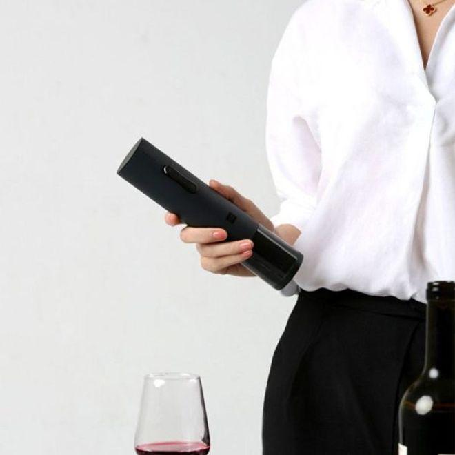Actual product image Huohou Electric wine bottle opener - corkscrew (Electric corkscrew)