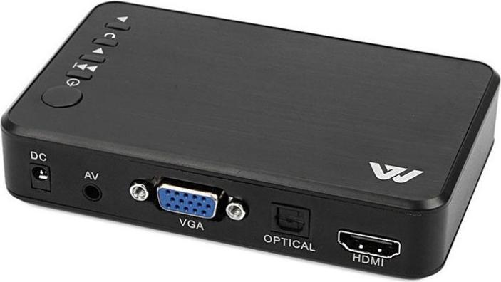 HD media player with autoplay