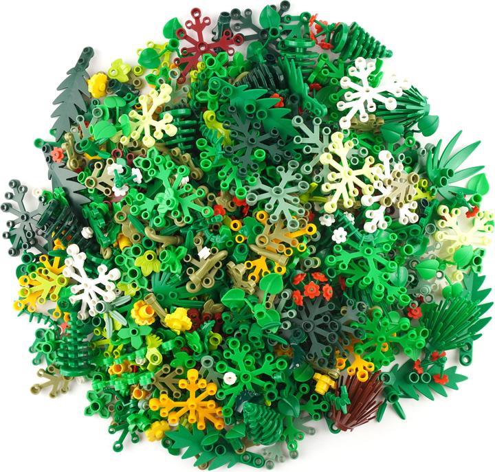 Image du produit LEGO Mélange de verdure - Plantes, feuilles - 50 pièces - NOUVEAU (LEGO Accessoires)