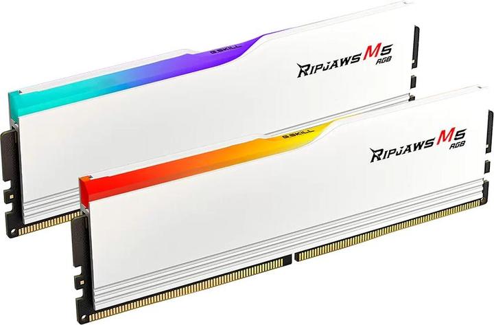 Image du produit G.Skill DDR5 32GB PC 6400 CL32 (2x16GB) 32-M5 RGB RM5RW (2 x 16GB, 6400 MHz, RAM DDR5, DIMM)