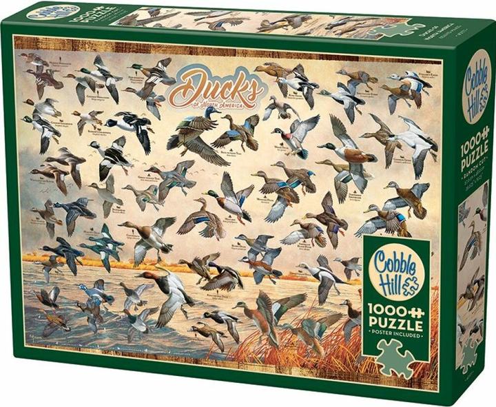 Produktbild Cobble Hill Puzzle Enten von Nordamerika 1000 Teile (1000 Teile)