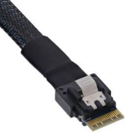 Produktbild Supermicro CBL-SAST-1234A-100 SlimSAS x4 (STR) to 4x SATA, 65cm