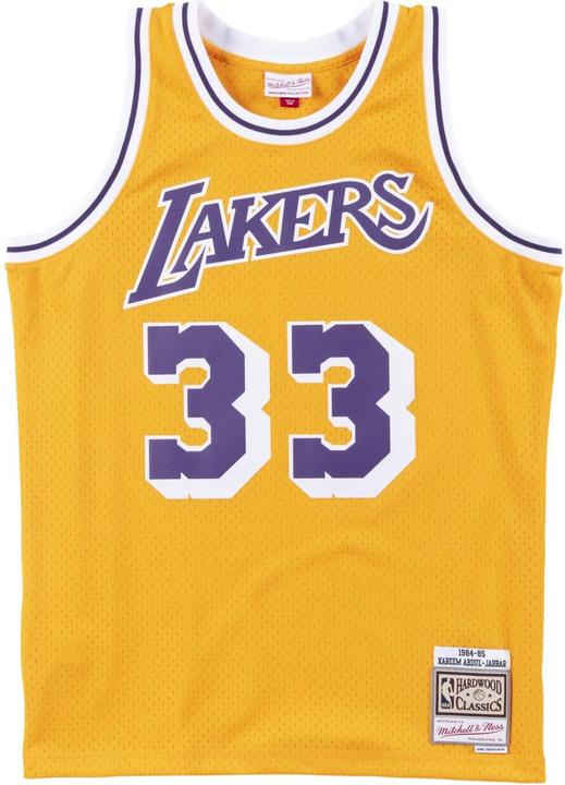 Mitchell & Ness Swingman Jersey La Lakers 198485 Kareem Abduljabbar (XXL)