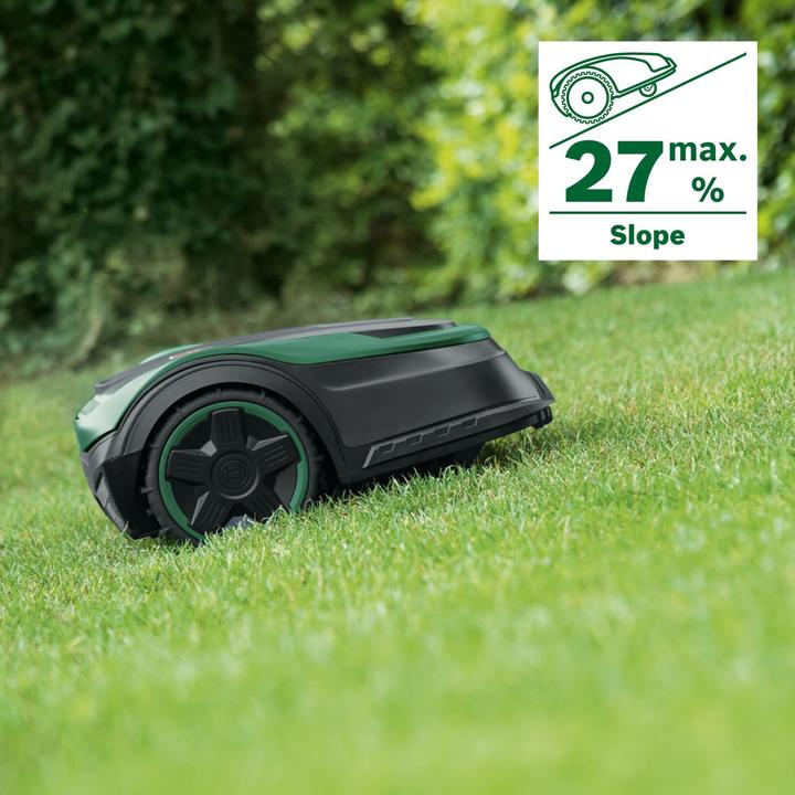 Actual product image Bosch Home & Garden Indego M+ 700 robotic lawnmower (700 m²)