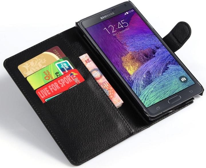 Actual product image Screenguard Samsung Galaxy Note4 Leather Guard Leather Case (Samsung Galaxy Note 4)