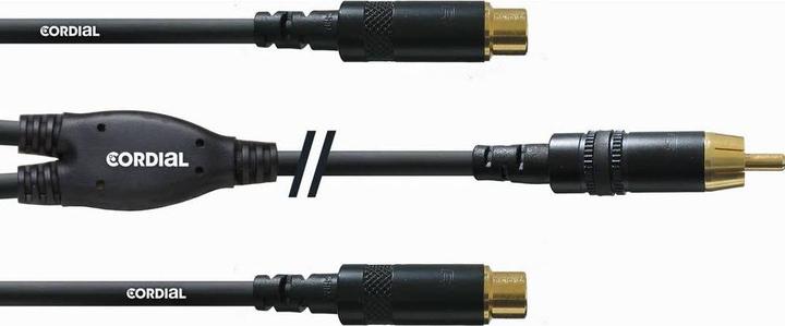 Produktbild Cordial CFY 0.3 CEE - Y-Adapterkabel / Cinch-Splitter (0.30 m, Cinch)
