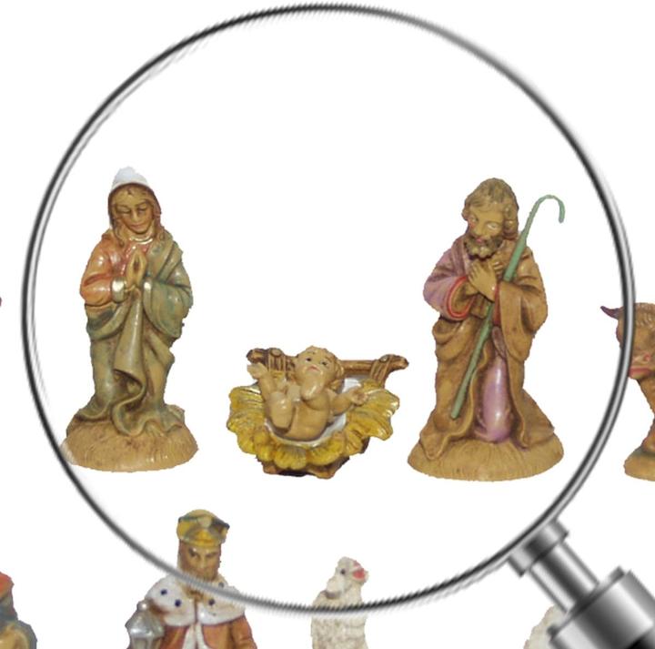 Produktbild Alfred Kolbe Krippen Krippenfiguren-Set für Weihnachtskrippen