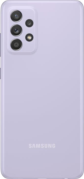 Actual product image Samsung Galaxy A52 (128 GB, Lavender, 6.50", Dual SIM, 64 Mpx, 4G)