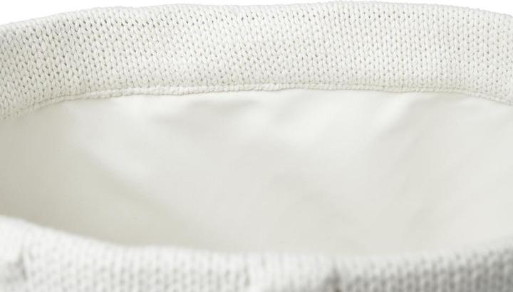 Image du produit Meyco Panier à langer medium Knots blanc cassé