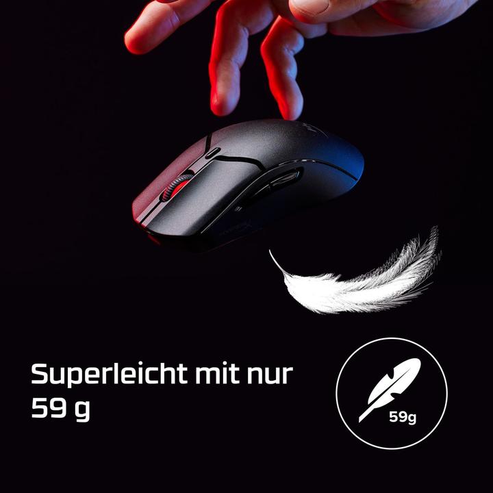 Image du produit HP HyperX Pulsefire Haste 2 Mini (Sans fil, Filaire)