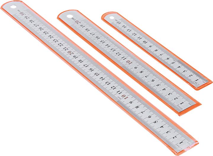Actual product image Sintron Steel RulerSet 152030 cm Tools (207909 cm)