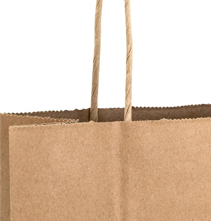 Actual product image Idena 60057 - Paper bags, 20 pieces, 18 x 8 x 21 cm, gift bags, kraft paper bags, craft bags z (Gift bag, 20 x)