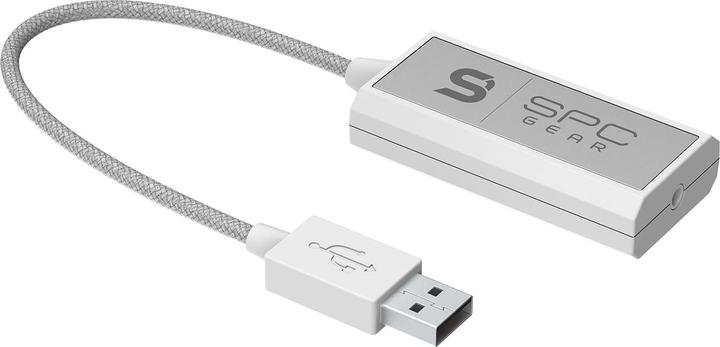 Actual product image SPC Gear VIRO Plus Onyx White (Cable)