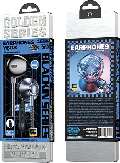 Produktbild Wekome Wired headphones HiFi USB-C Tarnish (Kabelgebunden)